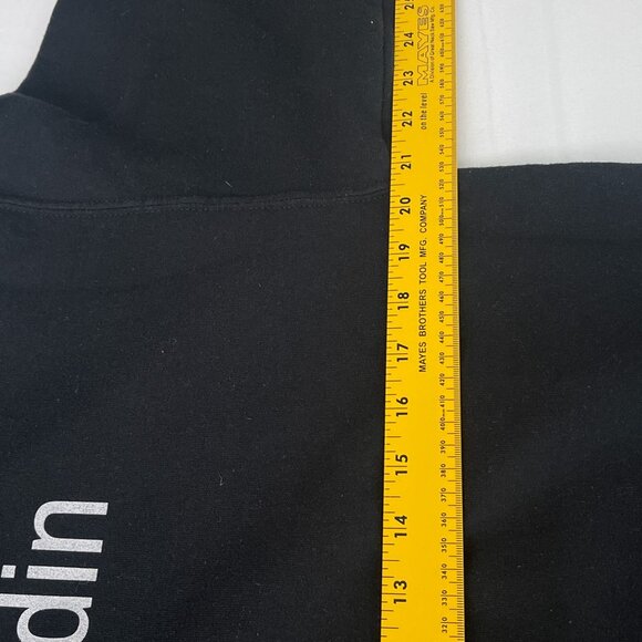 Heavy Blend "We Slidin" Graphic Pullover Hoodie Sweatshirt Black Gildan Womens M - Picture 6 of 9